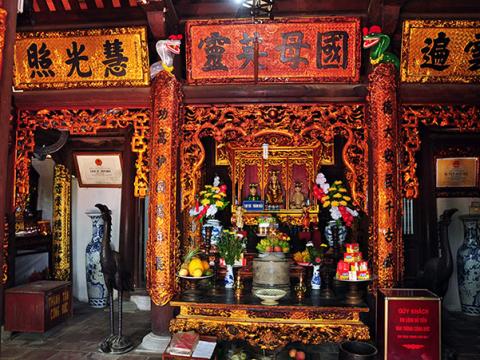 Thiết kế và cung cấp đồ thờ cúng cho đền, đình, miếu, phủ