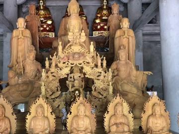 Chế tác tượng thờ gỗ A Nan Ca Diếp