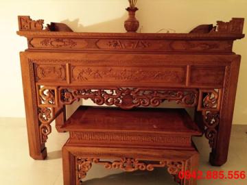 Bàn thờ ngũ phúc hạ nền