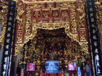 Gian thờ nhà 4 cột