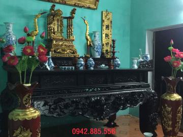 Gian thờ nhà mái bằng 03