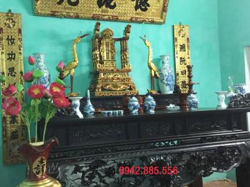 Gian thờ nhà mái bằng