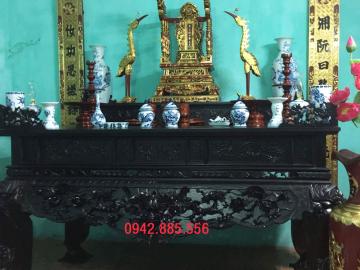 Không gian thờ sập