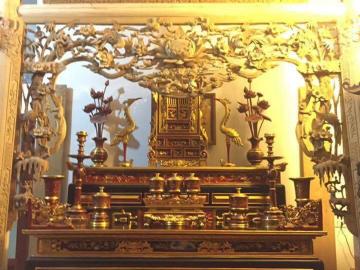 Không gian thờ nhà cột 02