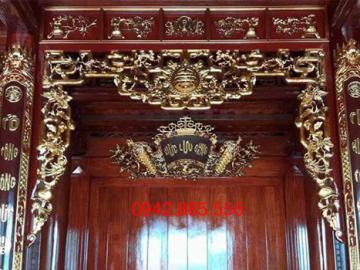 Cửa võng câu đối hạ xà