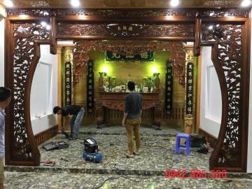 Gian thờ tư gia ở Hà Nội