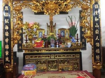 Bộ sưu tập hoành phi, câu đối đẹp treo trong nhà thờ họ