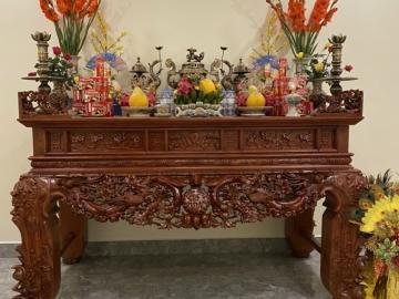 Top 100 mẫu sập thờ đẹp cho không gian thờ truyền thống