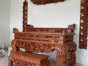 Top 100 mẫu sập thờ đẹp cho không gian thờ truyền thống