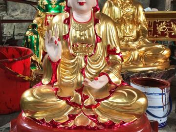 Mẫu 100 tượng gỗ đẹp bởi nghệ nhân làng nghề Sơn Đồng