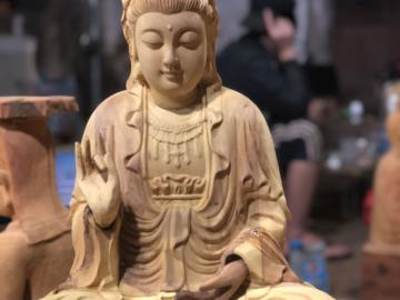 Mẫu 100 tượng gỗ đẹp bởi nghệ nhân làng nghề Sơn Đồng