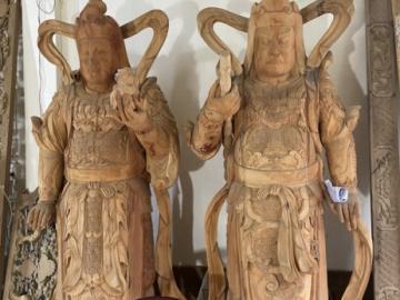 Mẫu 100 tượng gỗ đẹp bởi nghệ nhân làng nghề Sơn Đồng