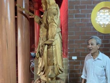 Mẫu 100 tượng gỗ đẹp bởi nghệ nhân làng nghề Sơn Đồng