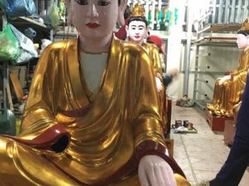 Chế tác tượng phật A Di Đà tại Sơn Đồng