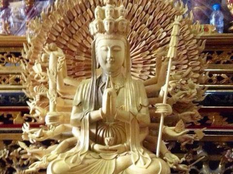 Xưởng chế tác tượng Phật, tượng Mẫu nổi tiếng tại Sơn Đồng