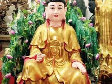 Tượng quan âm tọa sơn