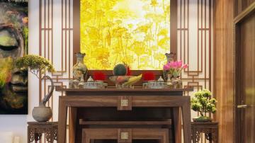 Mẫu bàn thờ nhà chung cư đẹp [mẫu mới]