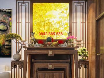Mẫu bàn thờ nhà chung cư đẹp